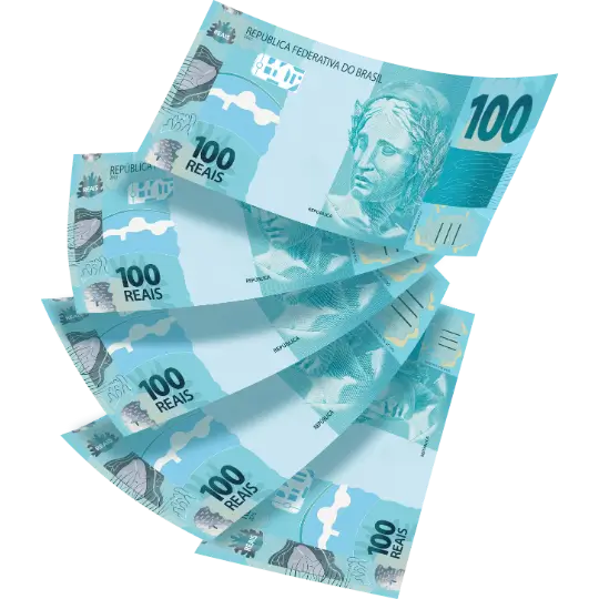 Pacote de notas fake R$ 1000